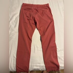 J Crew 484 stretch khaki pants - 30w x 30l vintage red